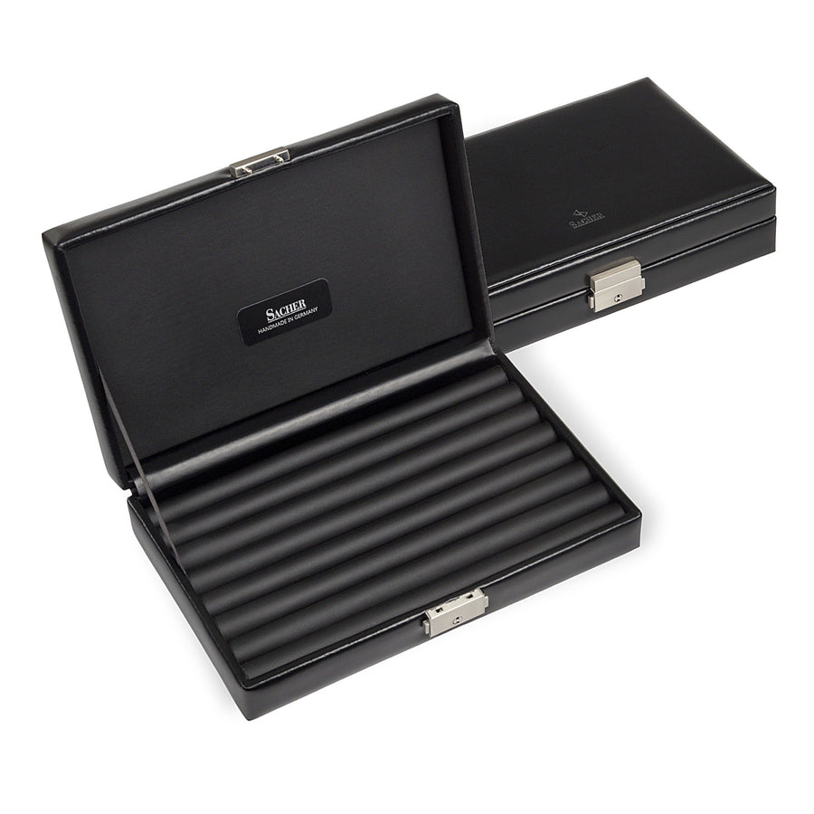 Caja black exclusive / negro (cuero)