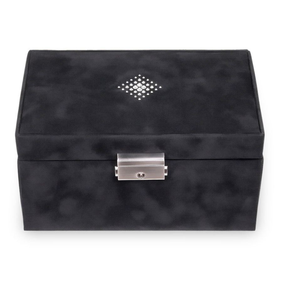 Coffret à bijoux Eva crystalo / noir