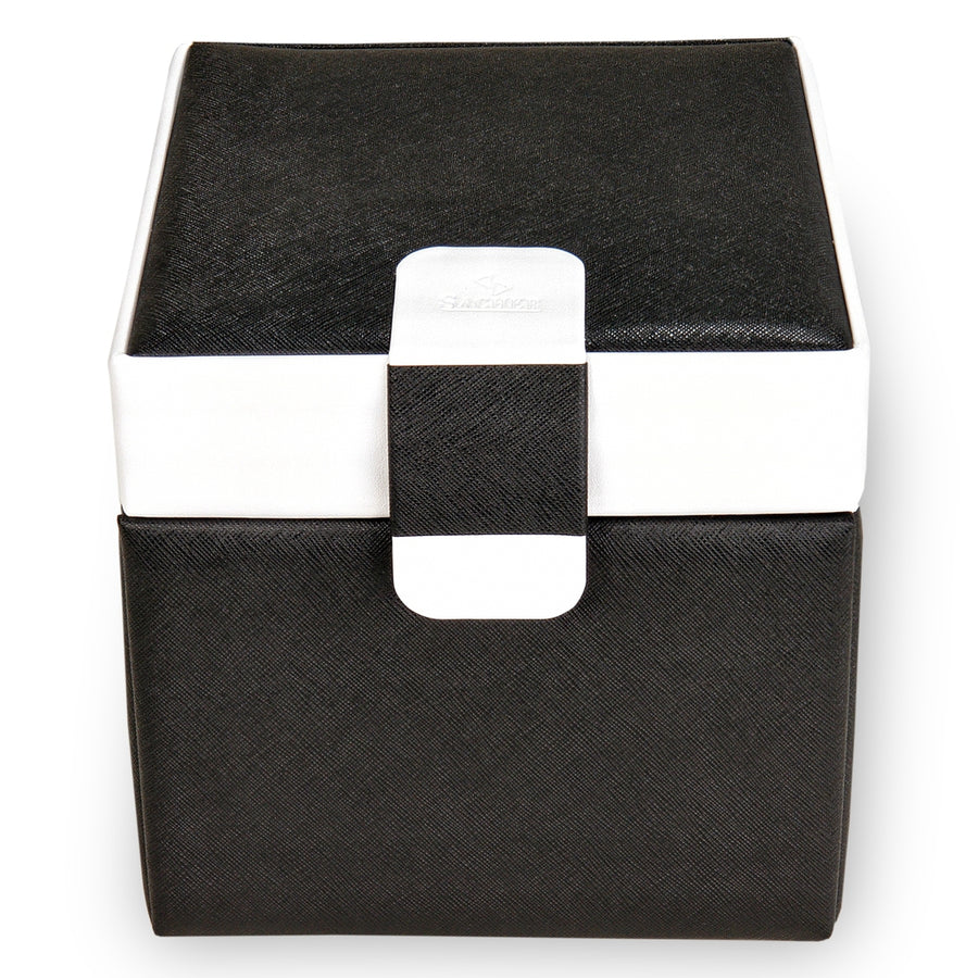 jewellery case Erika nero bianco / black