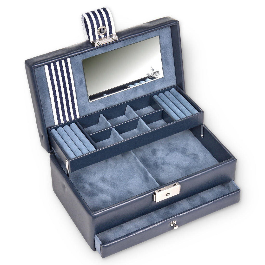 Caja de joyas Helen young / navy