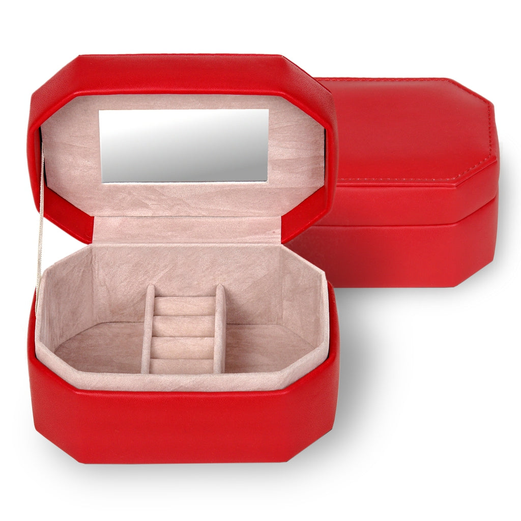 Caja de joyería Girlie standard / rojo